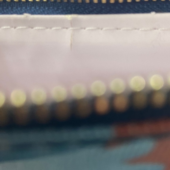 Kate Spade Floral Multicolor Pouch New w Defect - Picture 5 of 5